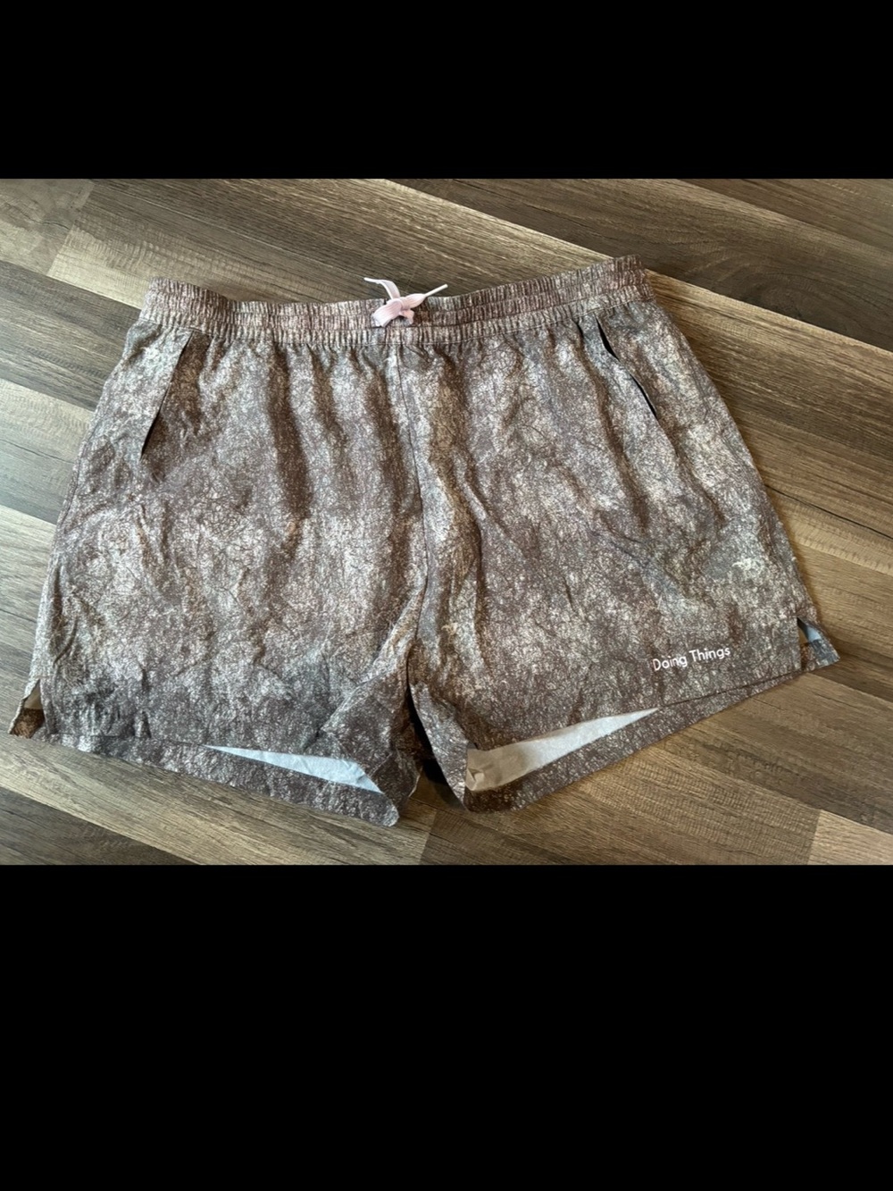 Outdoor voices camo shorts